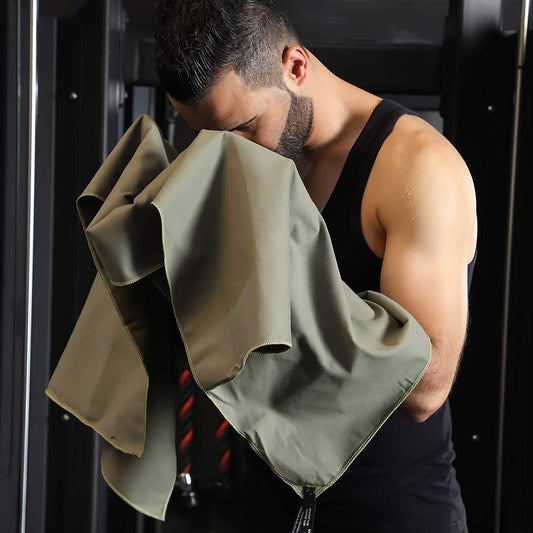 Microfiber Travel Towel - Quick Dry, Super Absorbent, Ultra Compact, and Lightweight for Gym, Camping, Beach, and Pool Use