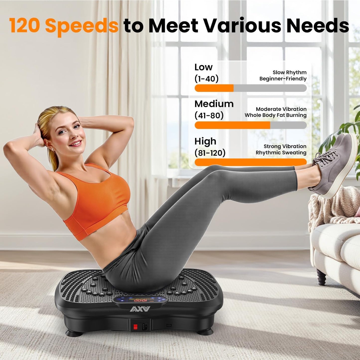 Vibration Plate Fitness Platform for Full Body Workouts - Effective Shaking Machine for Weight Loss and Fat Burning at Home or Gym