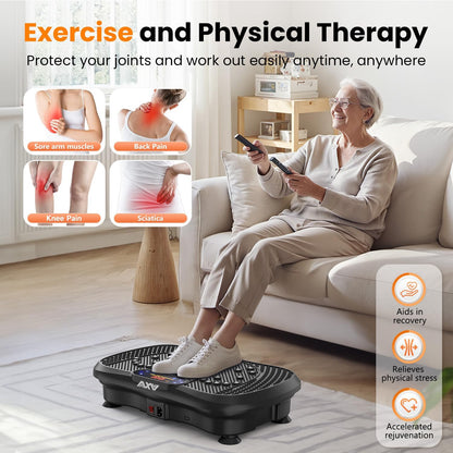 Vibration Plate Fitness Platform for Full Body Workouts - Effective Shaking Machine for Weight Loss and Fat Burning at Home or Gym