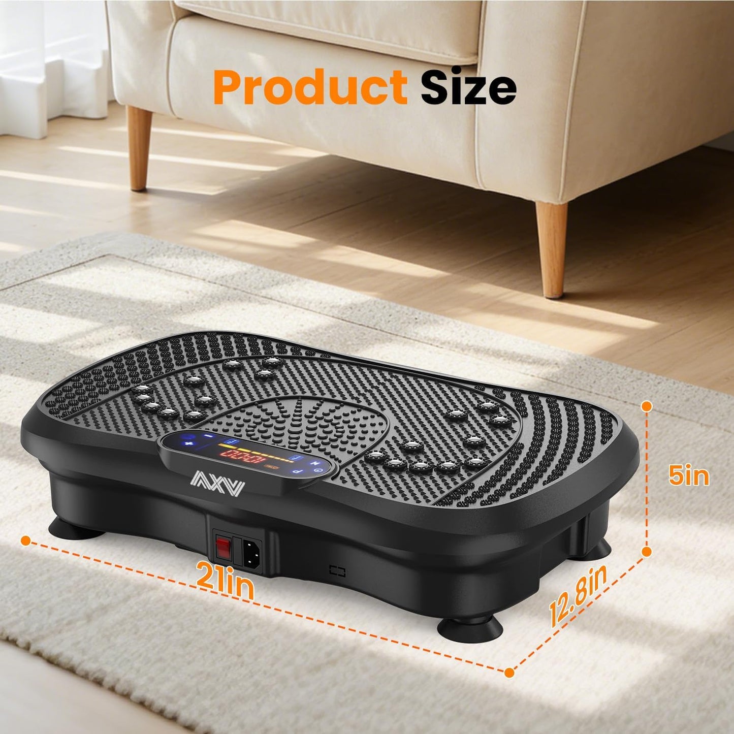 Vibration Plate Fitness Platform for Full Body Workouts - Effective Shaking Machine for Weight Loss and Fat Burning at Home or Gym